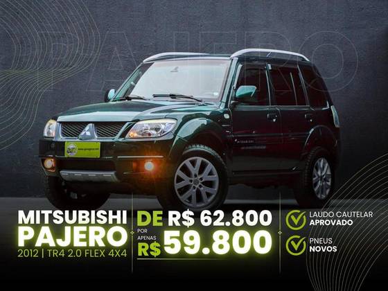 MITSUBISHI PAJERO TR4 2.0 4X4 16V 140CV FLEX 4P AUTOMÁTICO MITSUBISHI PAJERO TR4 2.0 4X4 16V 140CV FLEX 4P AUTOMÁTICO